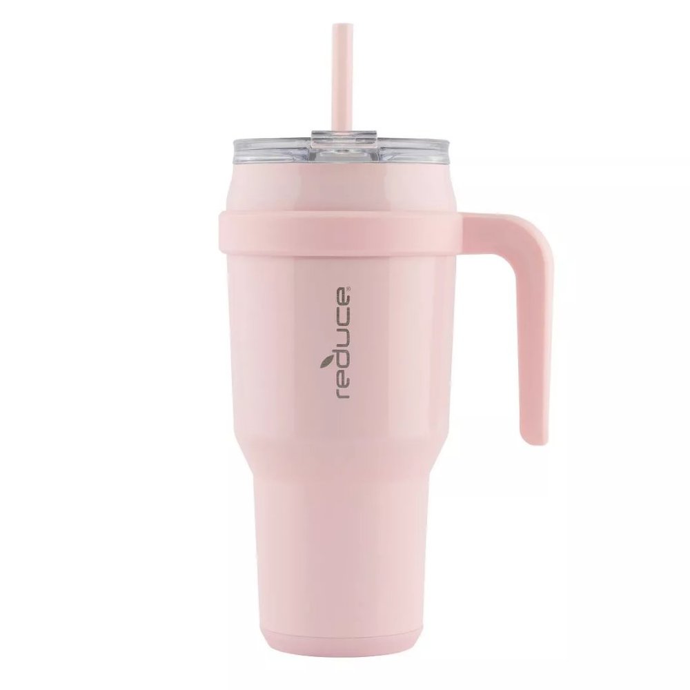 Reduce 40 oz Tumbler with Handle - Cotton